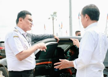 Begini Jawaban Bupati Suardi Saleh, Saat Presiden Tanya Tentang Jalur Kereta Api di Kabupaten Barru