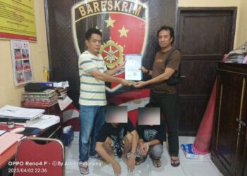 Terduga Pelaku Pelemparan Bus, Berhasil Ditangkap Polres Pinrang