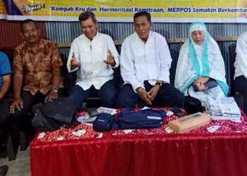 Buka Puasa Bersama, Kru dan Pimpinan MERPOS Santap Bebek Palekko di Rumah Korwil Sulawesi di Akaakae Sidrap