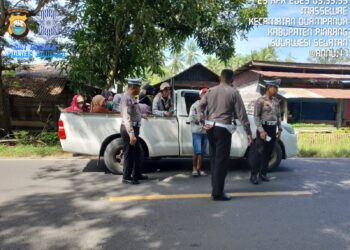Ciptakan Lalulintas tetap Lancar dan tertib.di Pinrang, Ini Imbauan AKBP Santiaji