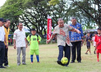 Wakil Wali Kota Pangerang Rahim, Buka Turnamen Sepak bola Usia Dini Dandim Parepare Cup. II