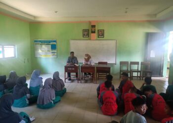 Perangi Narkoba, Sat Res Narkoba Polres Sidrap Lakukan Penyuluhan di Sekolah