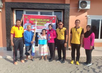 Polres Sidrap Gelar Bakti Sosial Religi di Masjid Al Manar dan Gereja Katolik