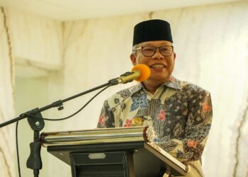 Taufan Pawe Gelar Dzikir Sambut Tahun Baru Islam 1445 Hijriah, di Masjid Terapung Bj Habibie Parepare