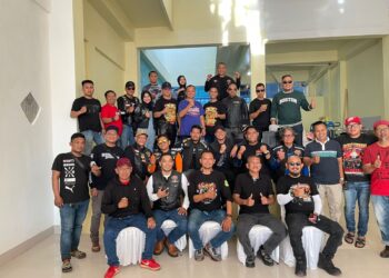 Soft Opening Kolam Renang Hotel Grand Sidny Sidrap, Puluhan Riders HDCI Makassar Hadir