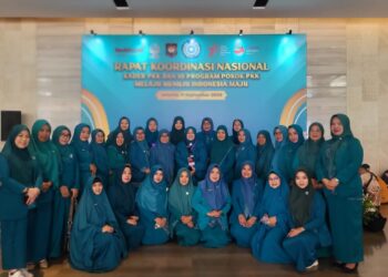 Hadiri Rakornas Kader PKK di Jakarta, Erna Rasyid Taufan Bareng 31 Pengurus