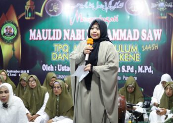 Peringatan Maulid Nabi Muhammad SAW. Erna Rasyid Taufan : Perbanyak Bersedekah dan Bersyukur