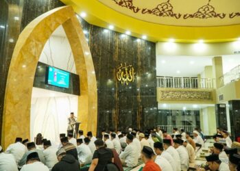 Sambut Tahun Baru Islam 1445 Hijriah, Taufan Pawe Gelar Dzikir di Masjid Terapung Bj Habibie