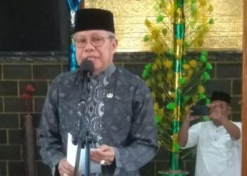 Walikota Taufan Pawe Pamit Dengan Masyarakat LumpuE