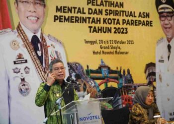 Wali Kota Taufan Buka Pelatihan Mental dan Spiritual ASN Pemkot Parepare