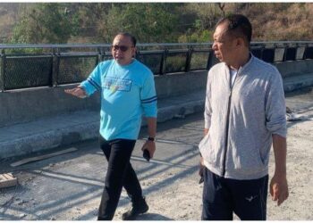 Pantau Proyek Jembatan Kembar, Pj Wali Kota Parepare Temukan Besi Drainase Rusak dan Hilang