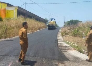PUPR Parepare Rehabilitasi Jalan Menuju GBH Termasuk Jalan Andi Sapada