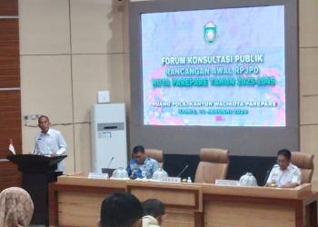 RPJPD Tahun 2025 -2045, Mulai Dibahas Pemkot Parepare