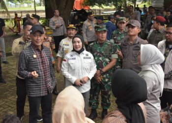 Ketua DPRD bersama Forkompinda Sulbar Memantau Pemilu. St Suraidah Bilang Begini