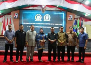 Komisi III DPRD Kota Parepare Kunker ke DPRD Provinsi Sulbar, Ini Tujuannya