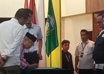 Deklarasi dan Pengukuhan Pengurus FMB Dihadiri Pj Wali Kota Parepare