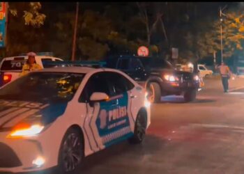 Malam Akhir Pekan Bulan Ramadhan, Kapolres Sidrap Pimpin Patroli Skala Besar