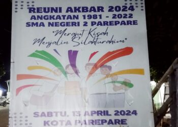 SMADA Parepare akan Gelar Reuni Akbar, Ini Jadwalnya…