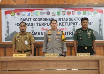 Kapolres Sidrap Pimpin Rapat Koordinasi Lintas Sektoral Operasi Terpusat Ketupat Dalam Rangka Pengamanan Idul Fitri 2024