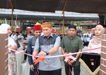 Buka Puasa Bersama di Kediaman Pribadinya di Baranti, Kapolres Sidrap Beri Tali Asih ke Anak Panti Asuhan