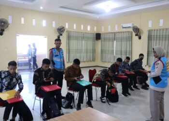 Bag SDM Polres Sidrap Mulai Seleksi Penerimaan Terpadu Anggota Polri, Akpol, Bintara dan Tamtama