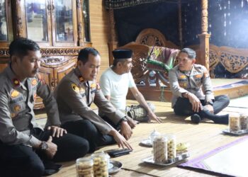 Ciptakan Kamtibmas Kondusif Jelang Pilkada 2024, Kapolres Sidrap Temui Tokoh Masyarakat Hindu Tolotang
