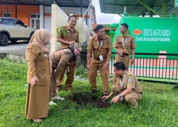 Peringati Hari Bumi, RSUD Andi Makkasau Parepare Gelar Penanaman Puluhan Bibit Pohon
