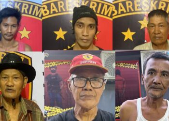 Miris, 4 dari 6 Pelaku Sabung Ayam yang Ditangkap Satreskrim Polres Sidrap di Kadidi Sudah Uzur