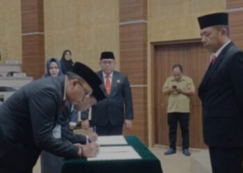 Pj Wali Kota Parepare Lantik Dua Pejabat Tinggi Pratama. Begini Harapannya