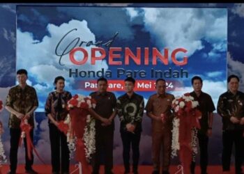 Grand Opening Dealer Honda Pare Indah, Sekda : Ini Langkah Nyata Dukung Kemajuan Ekonomi di Parepare