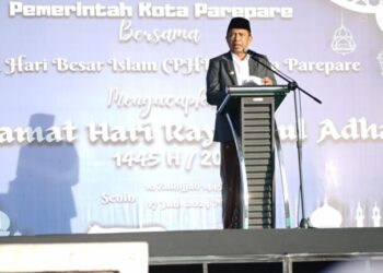 Idul Adha 1455 H, Pj Wali Kota Parepare : Tetap Jaga Persatuan Bersama Sukseskan Pilkada