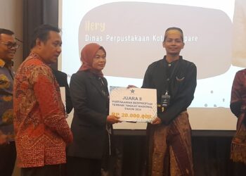 Pustakawan Pemkot Parepare Raih Penghargaan Terbaik Tingkat Nasional