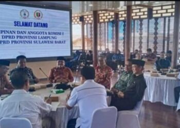 DPRD Sulawesi Barat Terima Kunjungan Komisi I DPRD Lampung