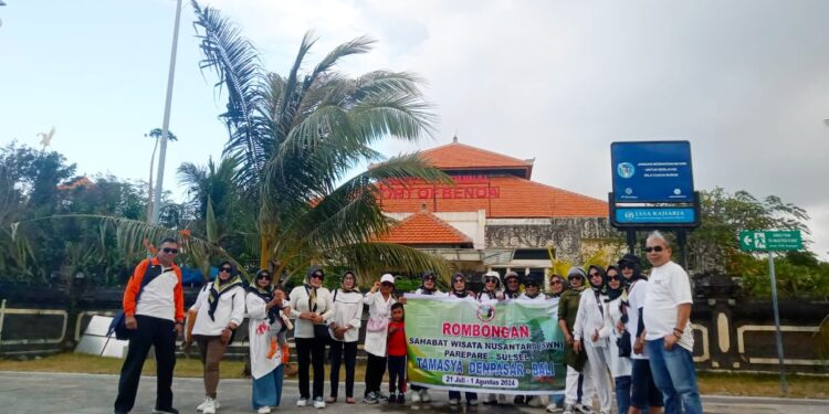 Rombongan SWN Parepare, tiba di Pelabuhan Benoa Bali (Foto : Dok SWN)