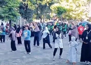 Manajemen RSUD Andi Makkasau, Senam Sehat Terbuka untuk Umum. Ini Jadwalnya