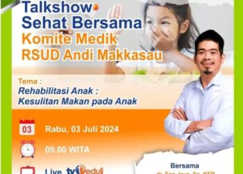 RSUD Andi Makkasau Gelar Talkshow Tentang Kesulitan Makan Pada Anak