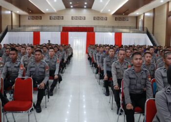 Hari Ke 7 Orientasi ini Pembekalan Kepada Para Lulusan Ba/Ta Gelombang 1 TA. 2024 Polda Sulsel