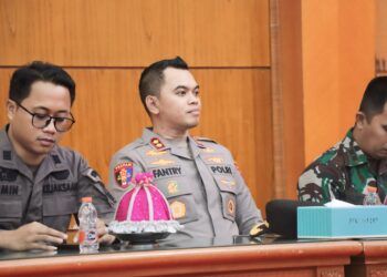 Kapolres Sidrap Hadiri Rapat Paripurna Pembahasan Ranperda RPJPD di DPRD