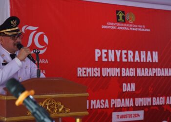 Serahkan Remisi, Pj Bupati Sekaligus Sumbang Dua Motor Pengangkut Sampah untuk Rutan Sidrap