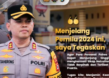 AKBP Dr Fantry: Polri Sidrap Harus Netral di Medsos Selama Pilkada