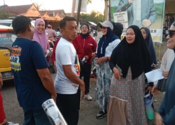 Syaharuddin Alrif kian Gencar Lakukan Sosialisasi Langsung ke Masyarakat, Giliran Warga Manisa yang Disapa