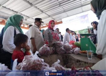 GPM di Kambunong Mateng, Bantu Stabilkan Harga Pangan