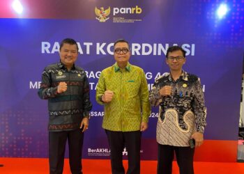 Sekprov Sulbar Hadiri Rapat Koordinasi Kelembagaan dan Tatalaksana Kemenpan RB