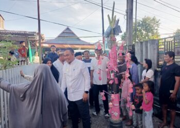 Hadiri Maulid Nabi, Doni Disambut Sorak Sorai Warga di Lengkobale