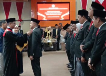 Dua Mantan Wali Kota Hadiri Pelantikan 25 Anggota DPRD Parepare