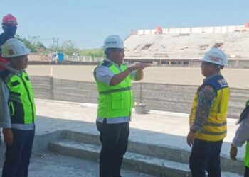 Pj Wali Kota Parepare dukung Rekonstruksi Tribun VIP Barat Stadion GBH, Berstandar FIFA
