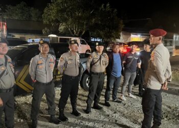 Polres Sidrap Terjunkan Personel Maksimal untuk Amankan Kampanye Door to Door