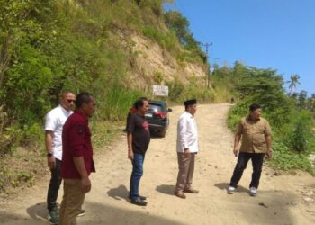 Komisi III DPRD Sulbar Tinjau Ruas Jalan Strategis Provinsi di Polman, Ini Hasilnya