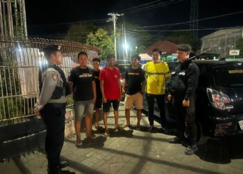 Kondusifitas Wilayah Terjaga, Patroli Blue Light Polres Sidrap Siaga Jelang Pilkada