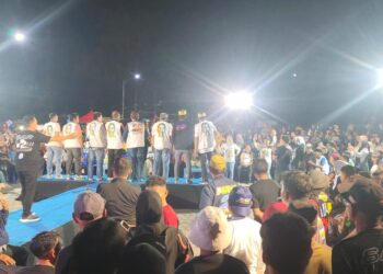 Meledak! Ribuan Warga Lawawoi dan Bangkai Berbaur Sambut Kampanye SAR-KANAAH